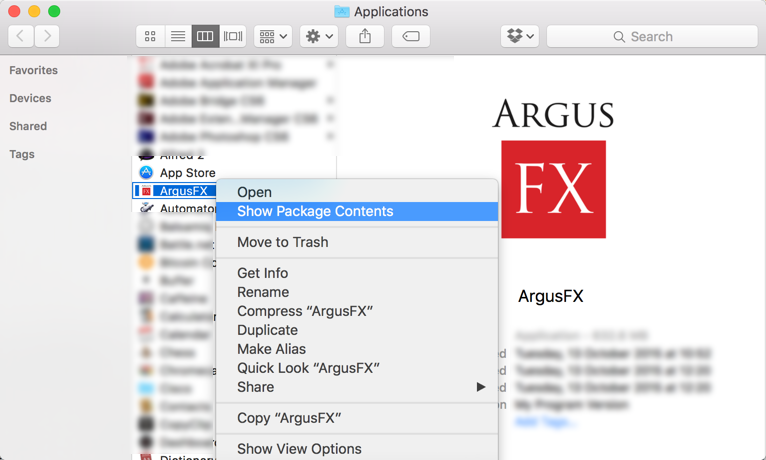 How To Install Argus For Mac